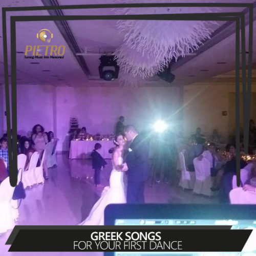Greek songs for your first dance